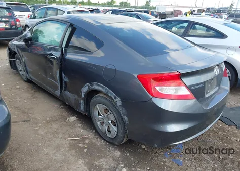 2013 Honda Civic Lx из США, поврежденный, VIN 2HGFG3B59DH526033